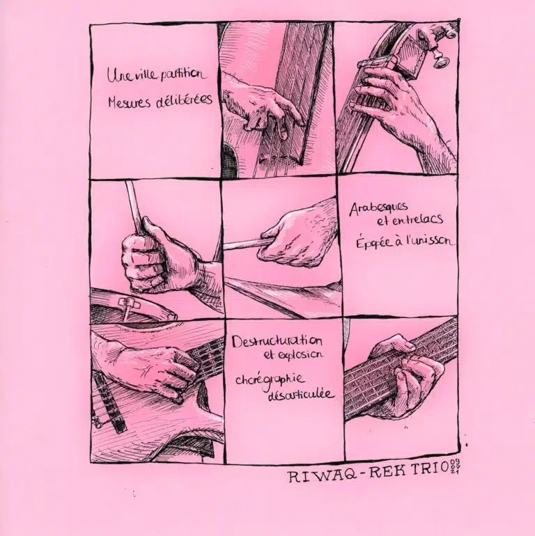 Le Prix du pignon, page originale : Riwaq – Rek Trio